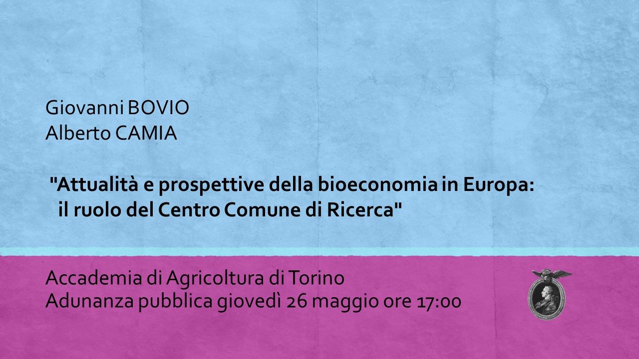 Attualità e prospettive della bioeconomia in Europa