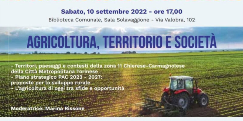 agricoltura territorio e società