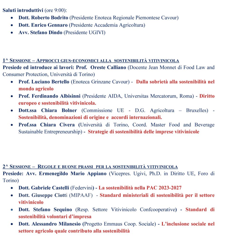 programma sostenibilità