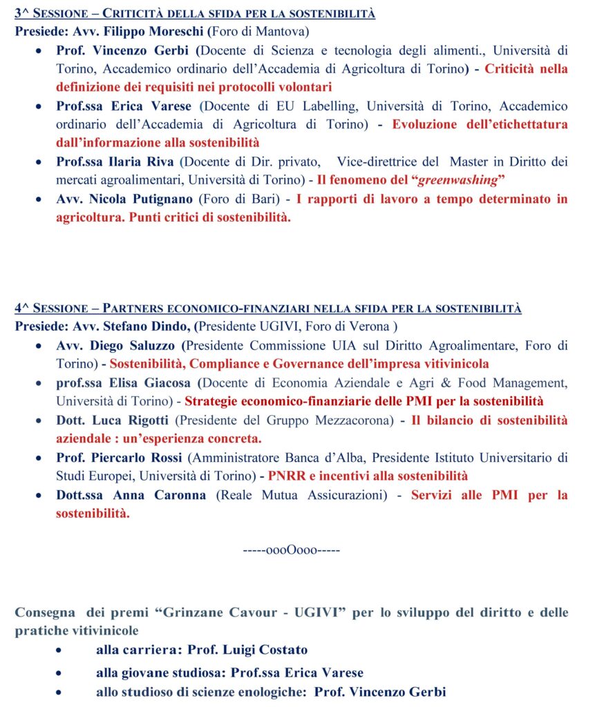 programma sostenibilità