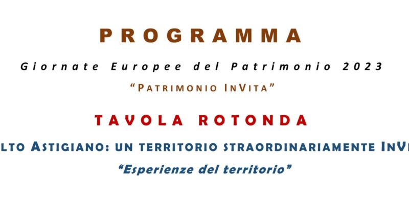 Giornate Europee del Patrimonio 2023