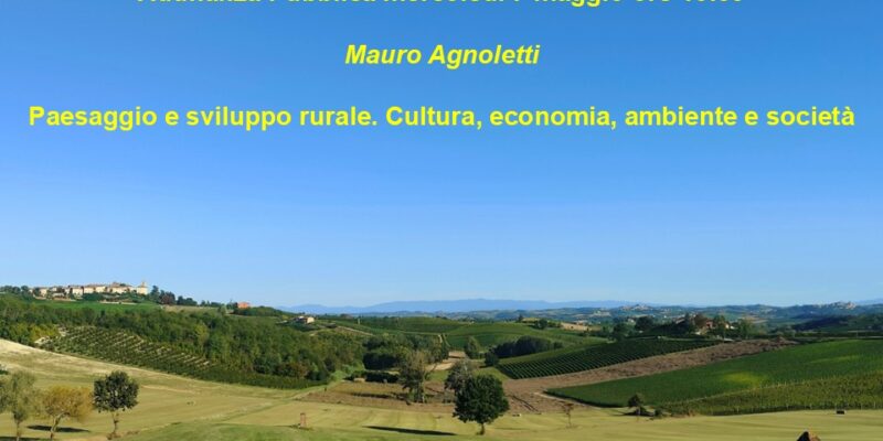 Agnoletti paesaggio rurale