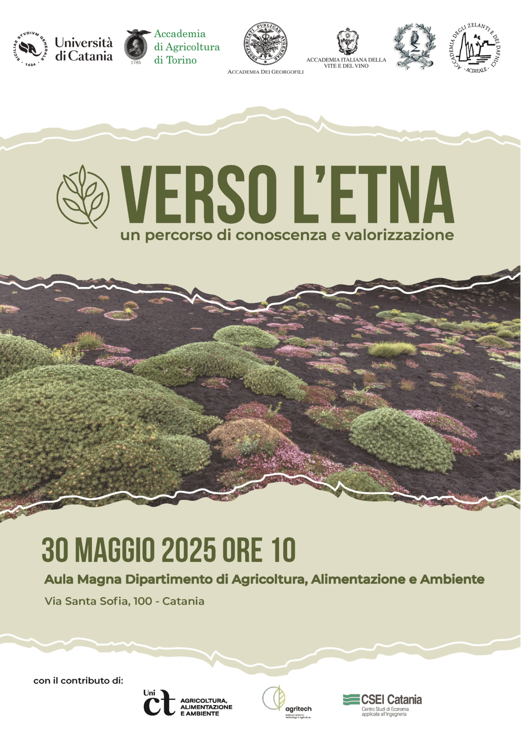 Convegno verso l'Etna