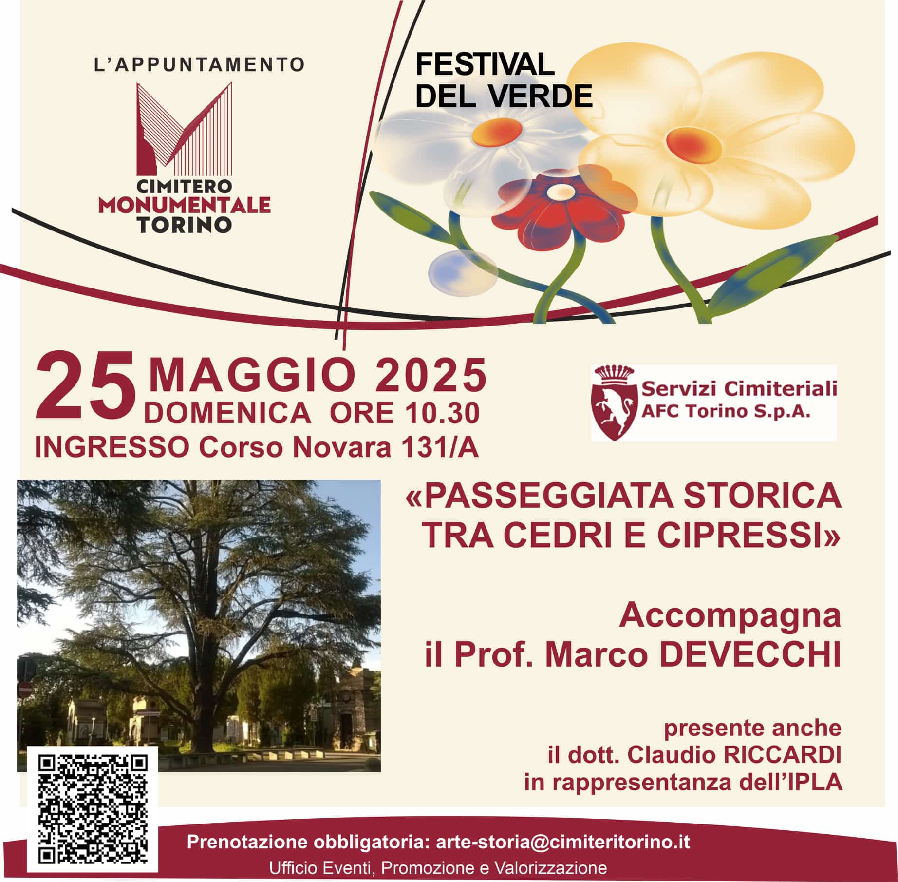PASSEGGIATA STORICA TRA CEDRI E CIPRESSI
